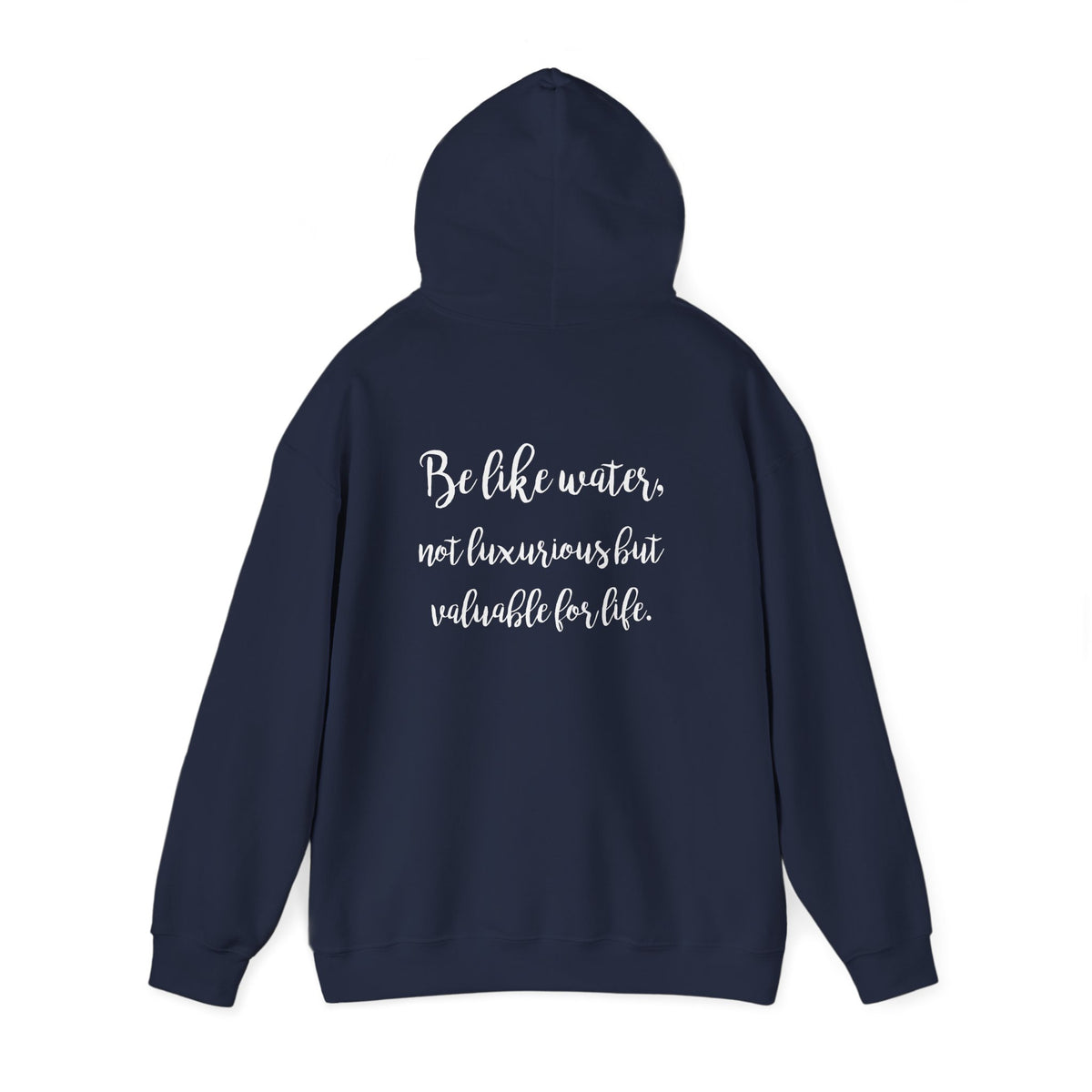 Be Like Water Hoodie – Navy