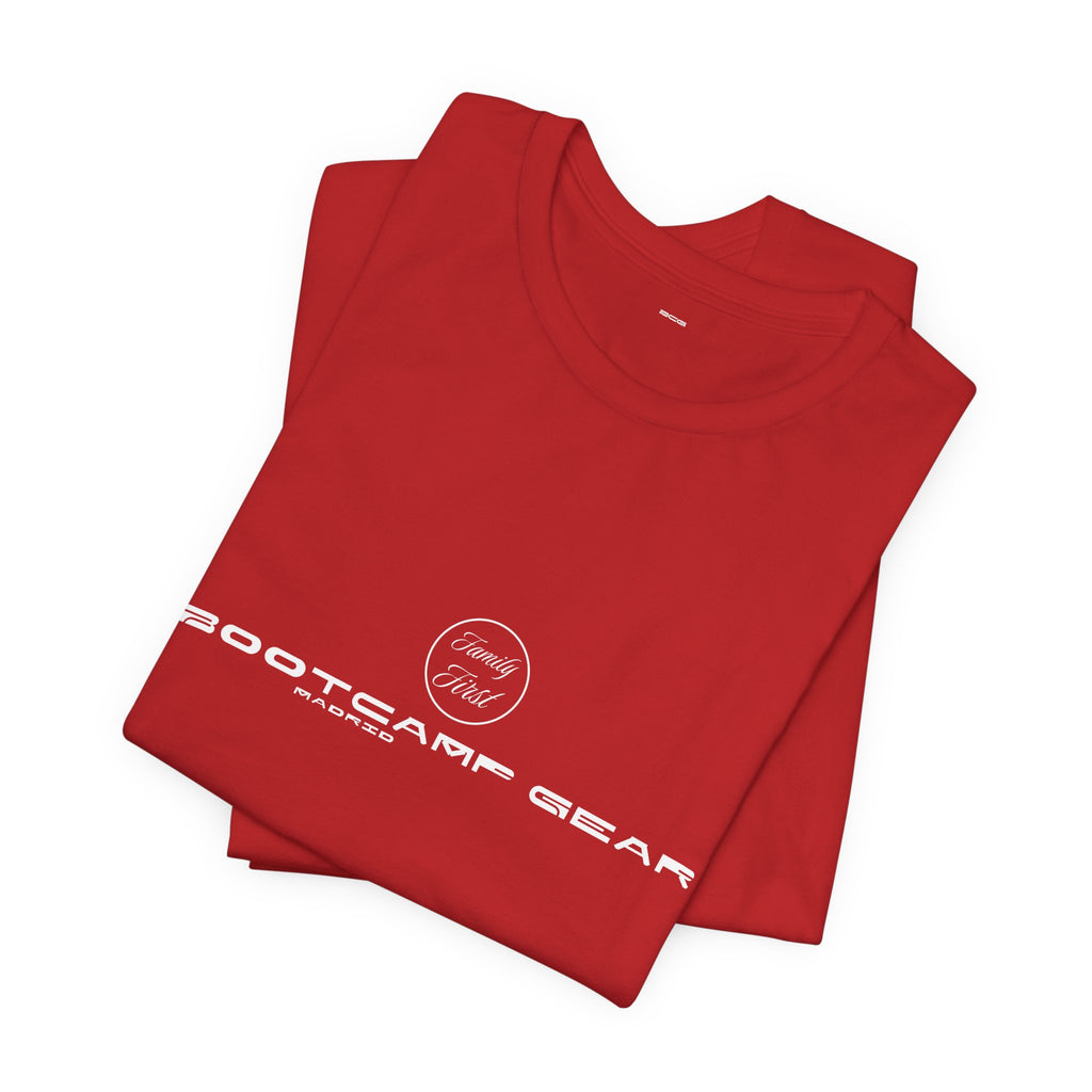 Family First Tee – Madrid (Red)