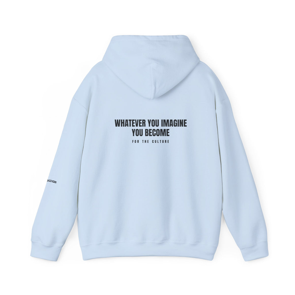 ML Hoodie – Whatever You Imagine Back (Light Blue)