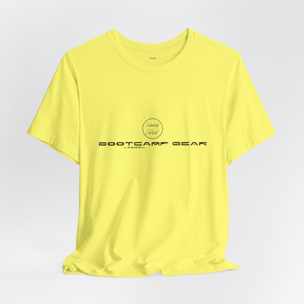Family First Tee – Lisbon (Yellow)