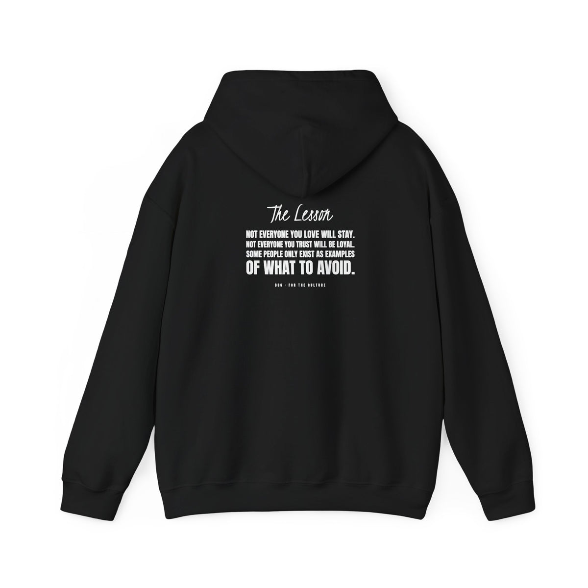 The Lesson Hoodie – Kristi (Black)