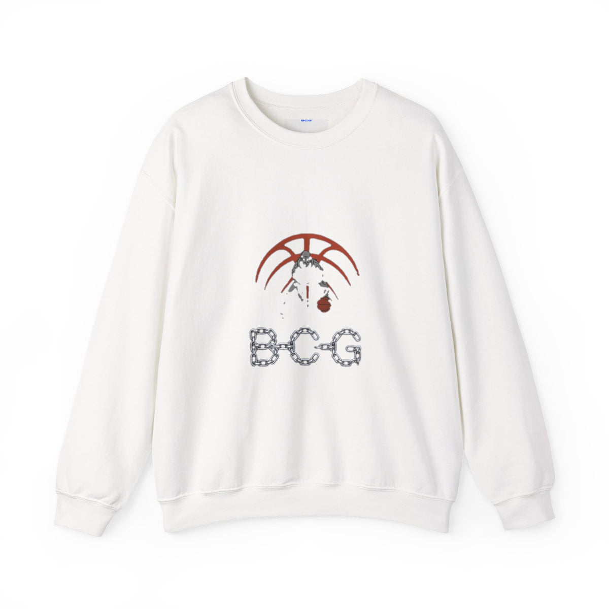 Basketball Chain Logo Crewneck Sweatshirt
