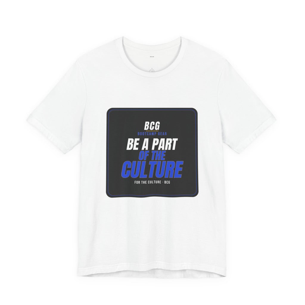 Be A Part Of The Culture Tee – The House Badge (White)