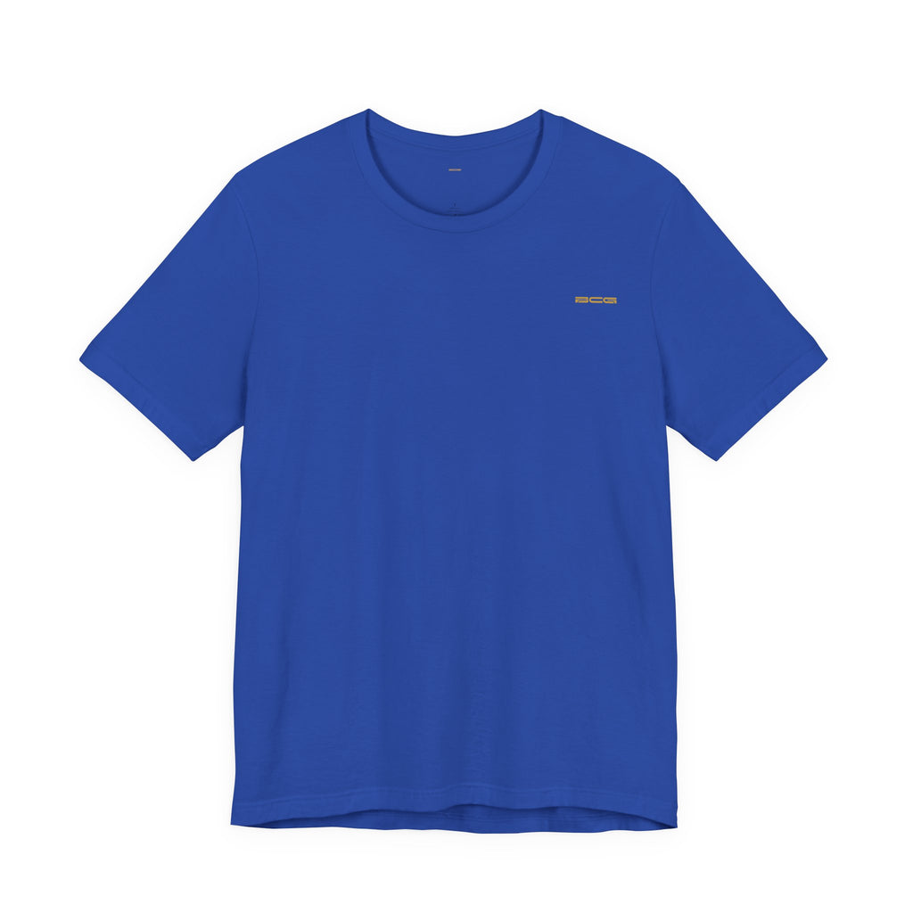 We The House Tee – Script Seal (True Royal)