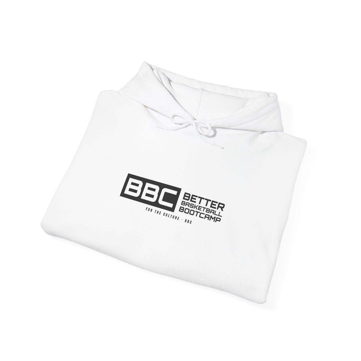 BBC Orbitron Split-Block Hoodie – White