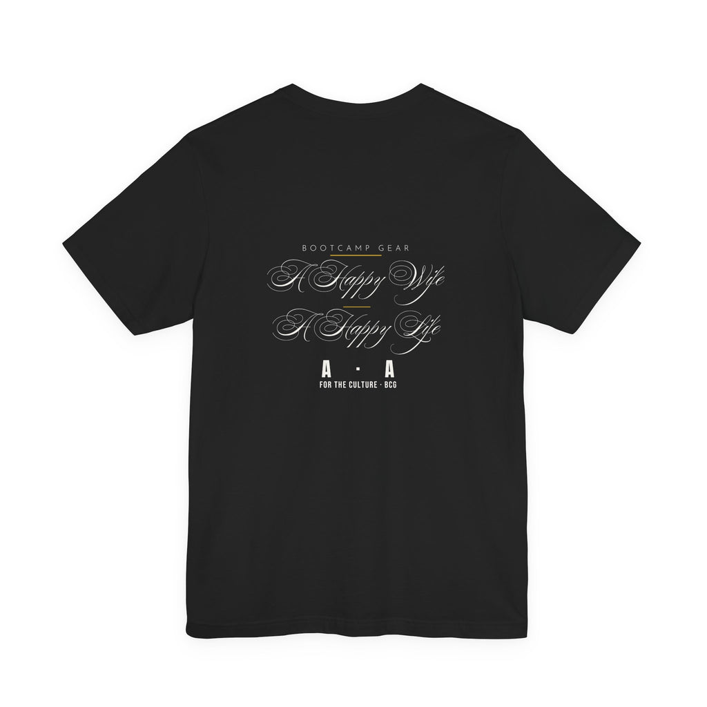 Happy Wife Tee – A Happy Wife · A Happy Life (The Script)
