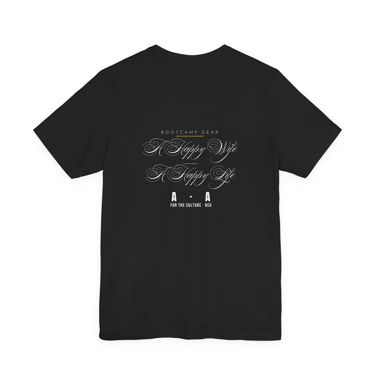 Happy Wife Tee – A Happy Wife · A Happy Life (The Script)