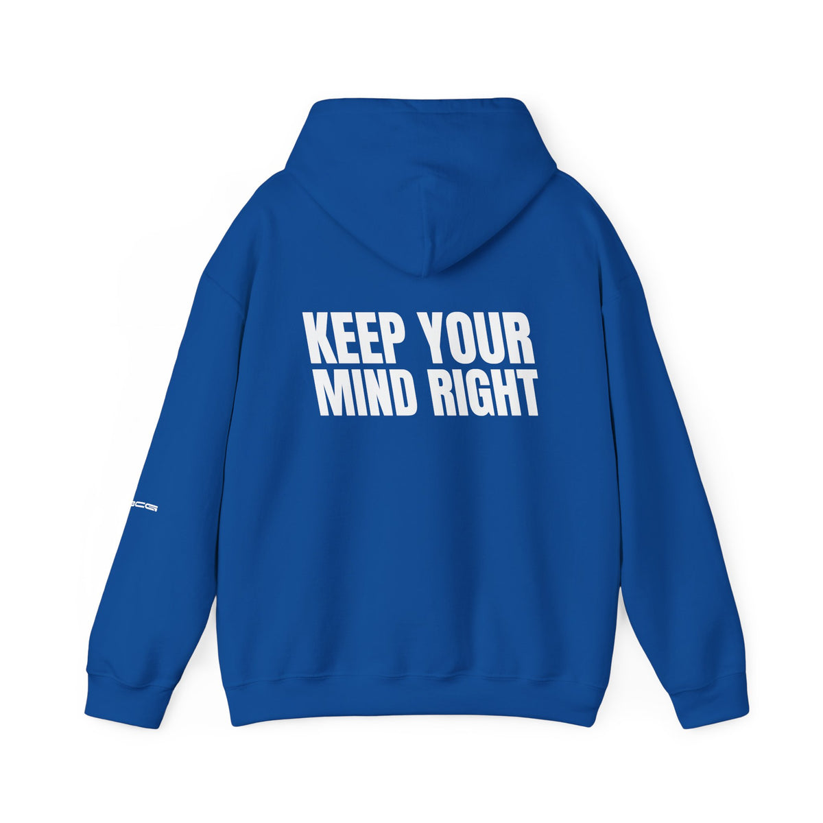 ML Hoodie – Keep Your Mind Right Back (Royal)