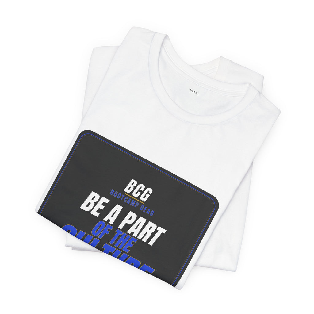 Be A Part Of The Culture Tee – The House Badge (White)