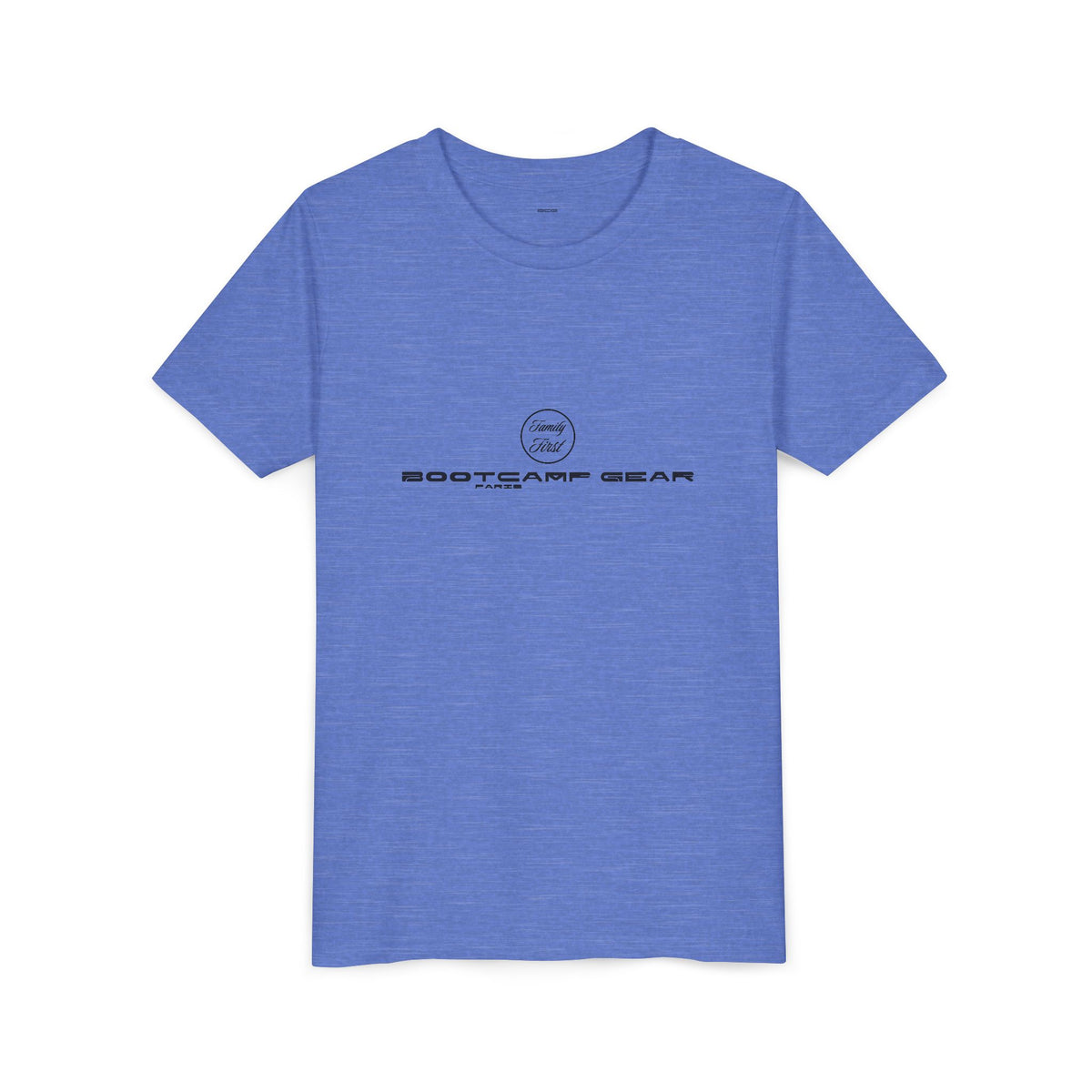 Family First Tee – Paris (Heather Columbia Blue) – Youth