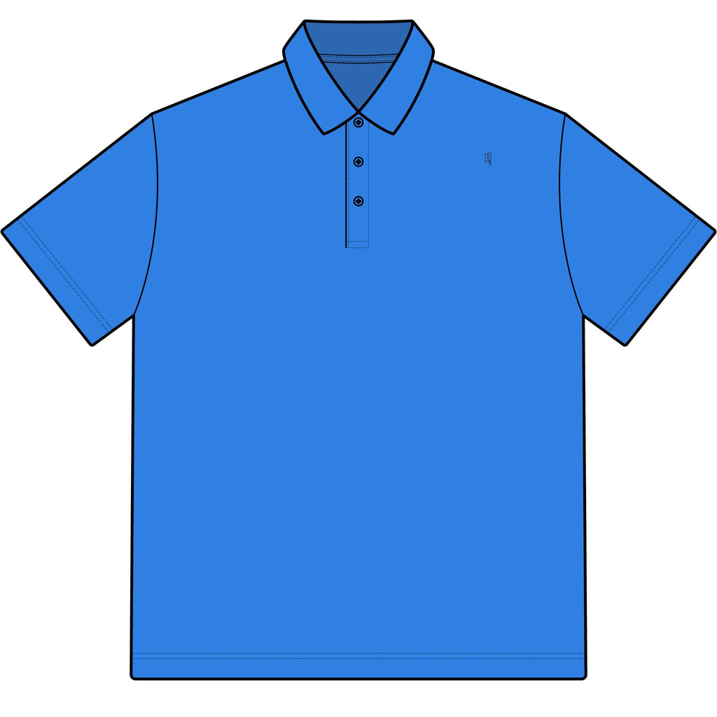 BCG French Blue Luxury Polo