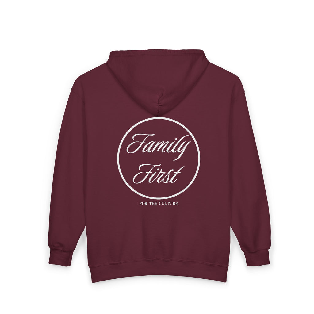 ML Zip Hoodie – Maroon
