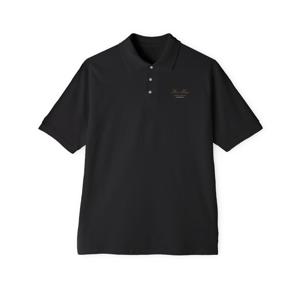 Dem Boys Polo – The Copperplate – Black
