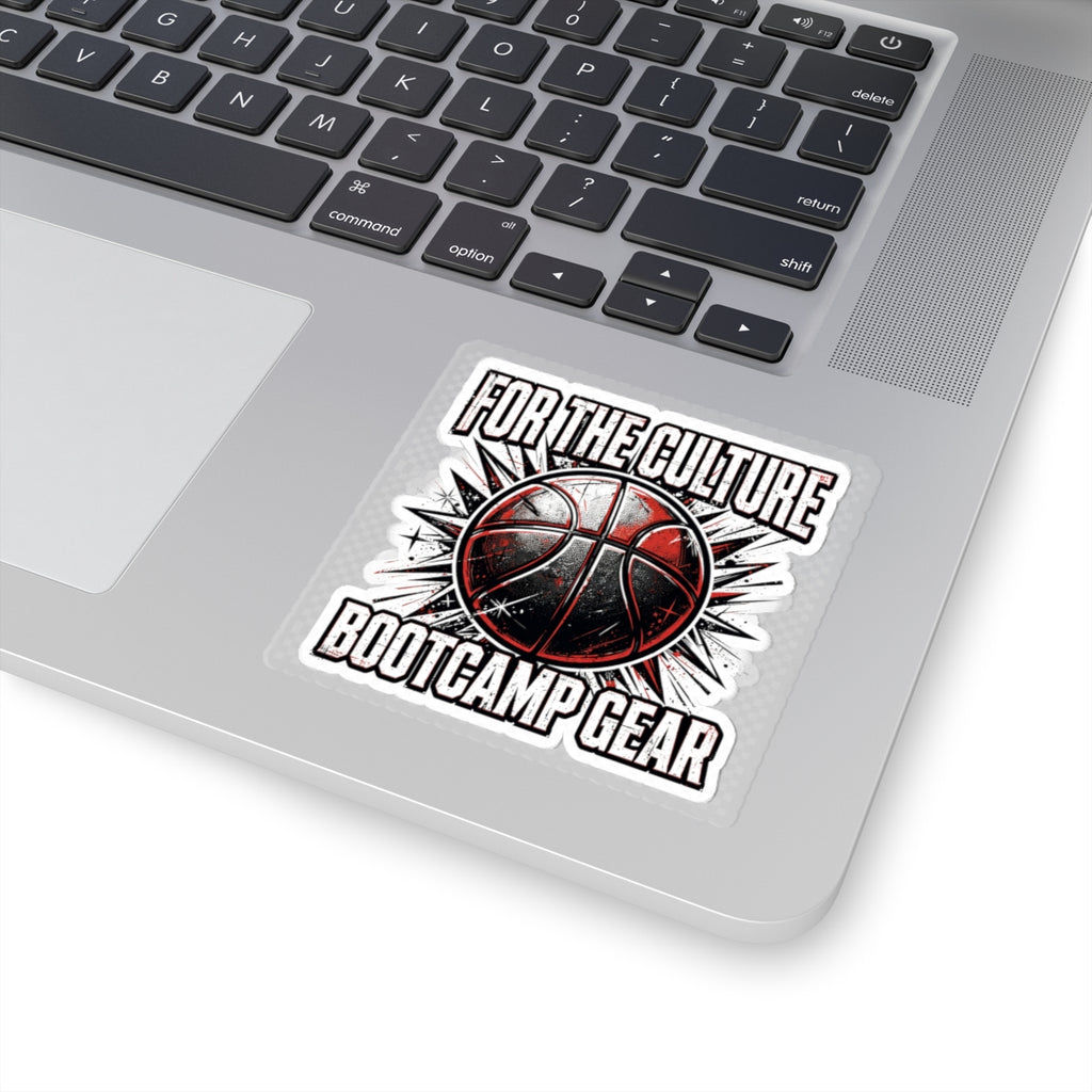 For The Culture Basketball Sticker — Bootcamp Gear Kiss-Cut Sticker