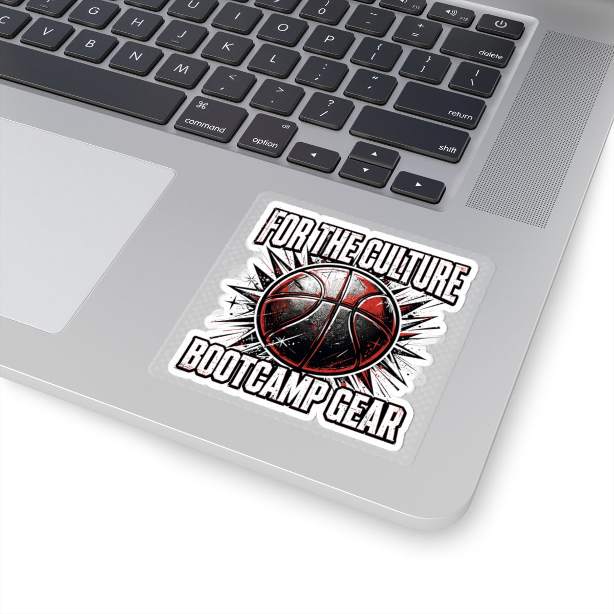 For The Culture Basketball Sticker — Bootcamp Gear Kiss-Cut Sticker