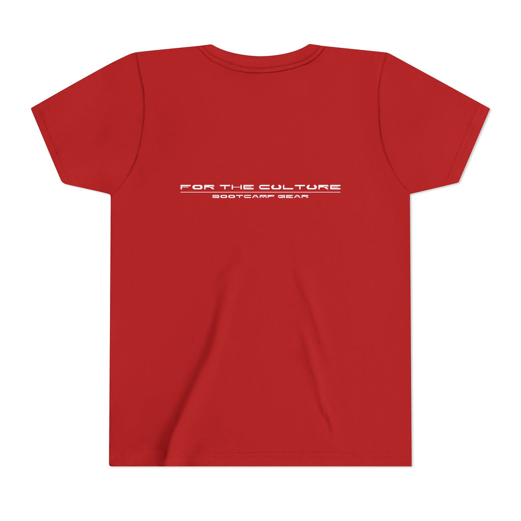 Family First Tee – Madrid (Red) – Youth