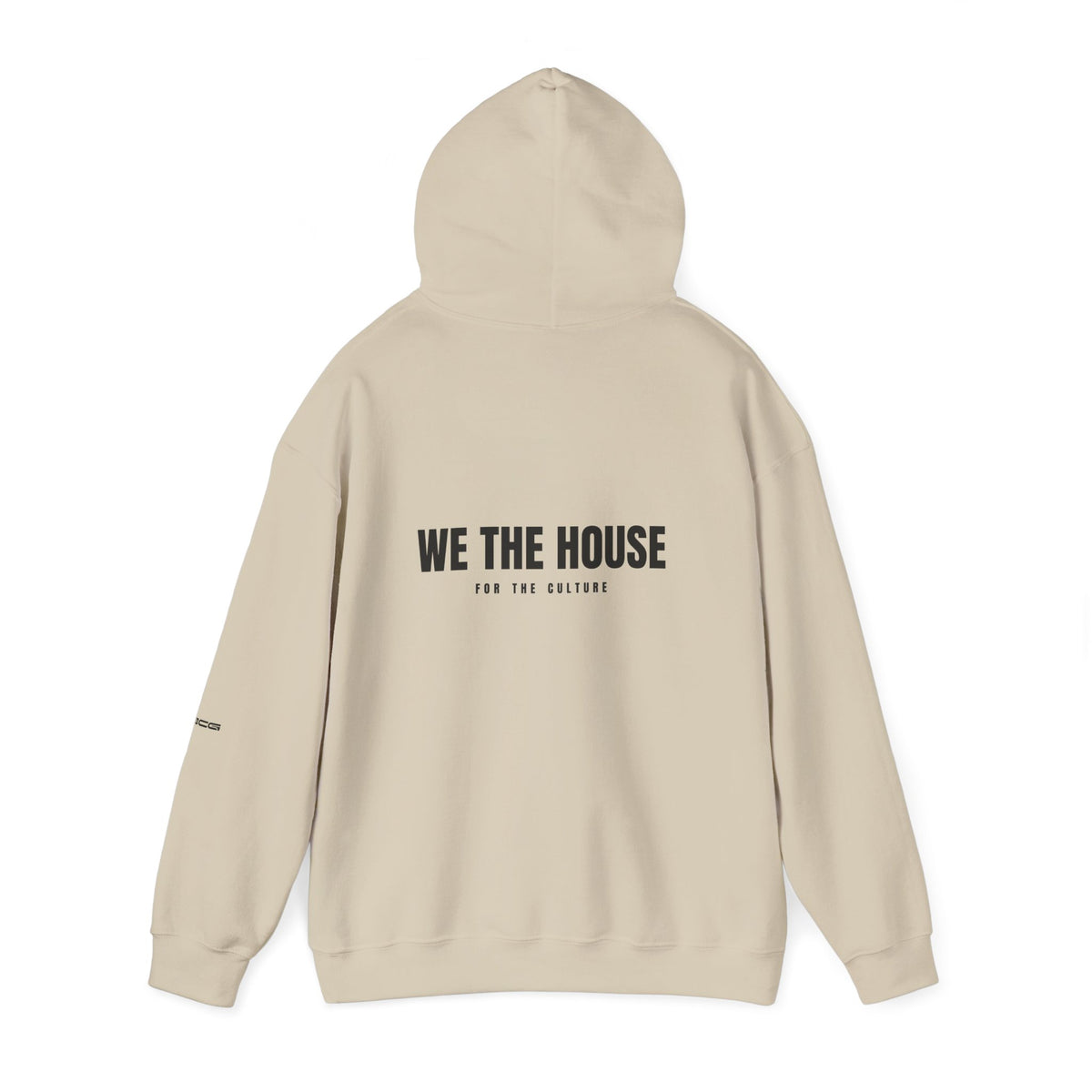 ML Hoodie – We The House Back (Sand)