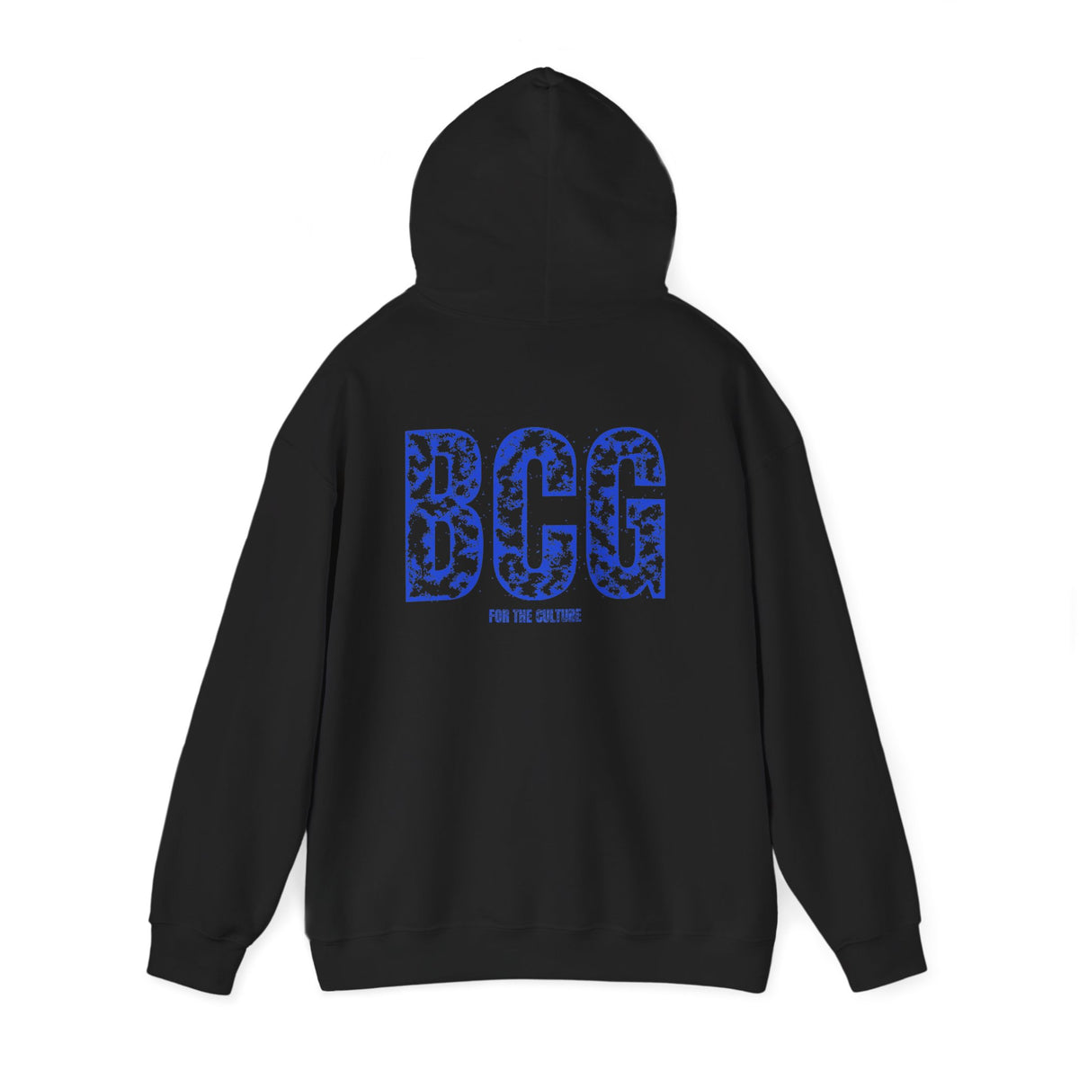 BCG Grunge Stamp Hoodie – Black