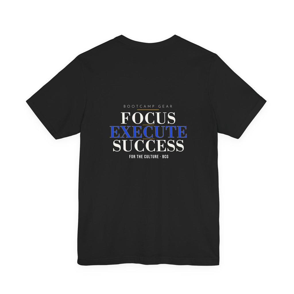 Focus Execute Success Tee – Focus · Execute · Success (Black)