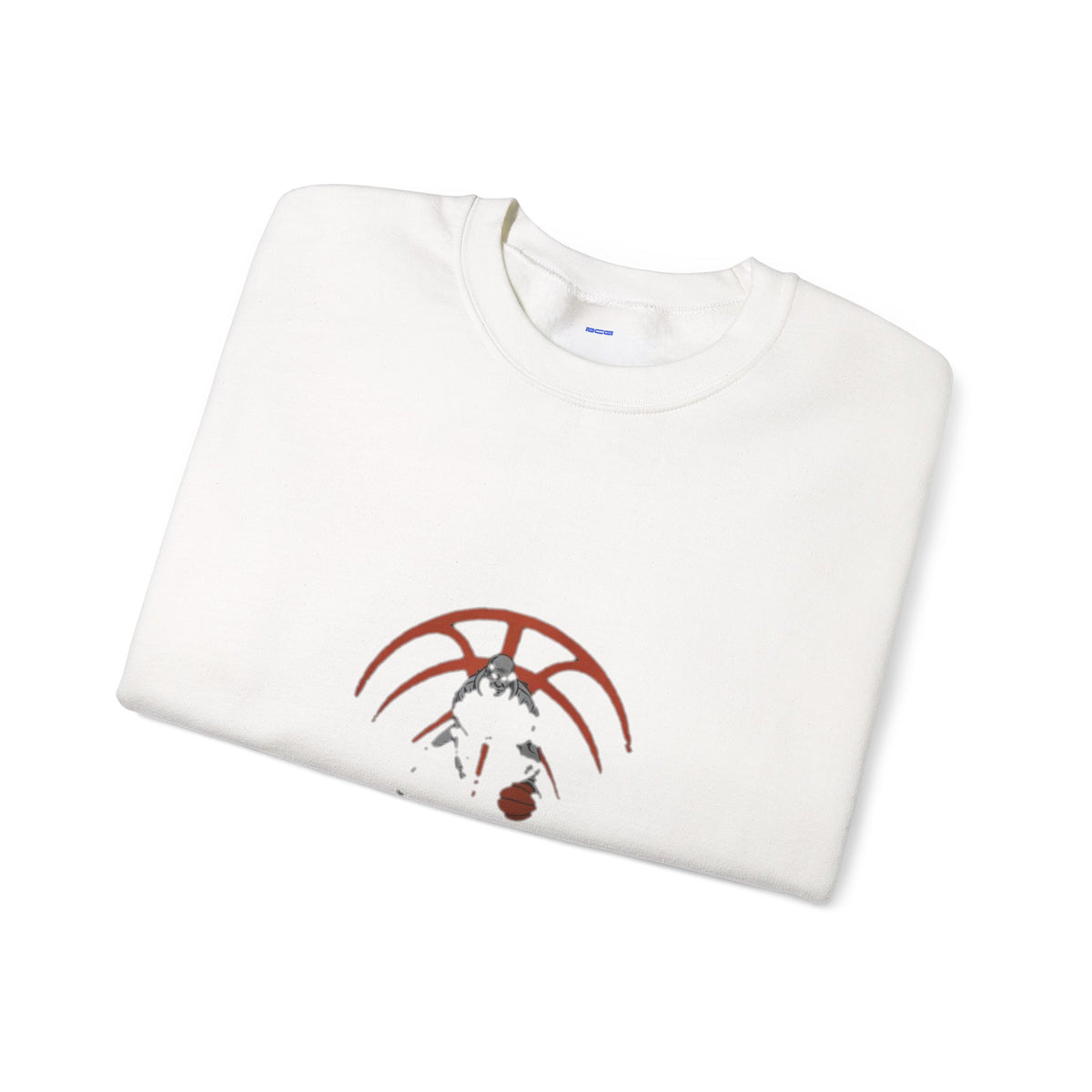 Basketball Chain Logo Crewneck Sweatshirt