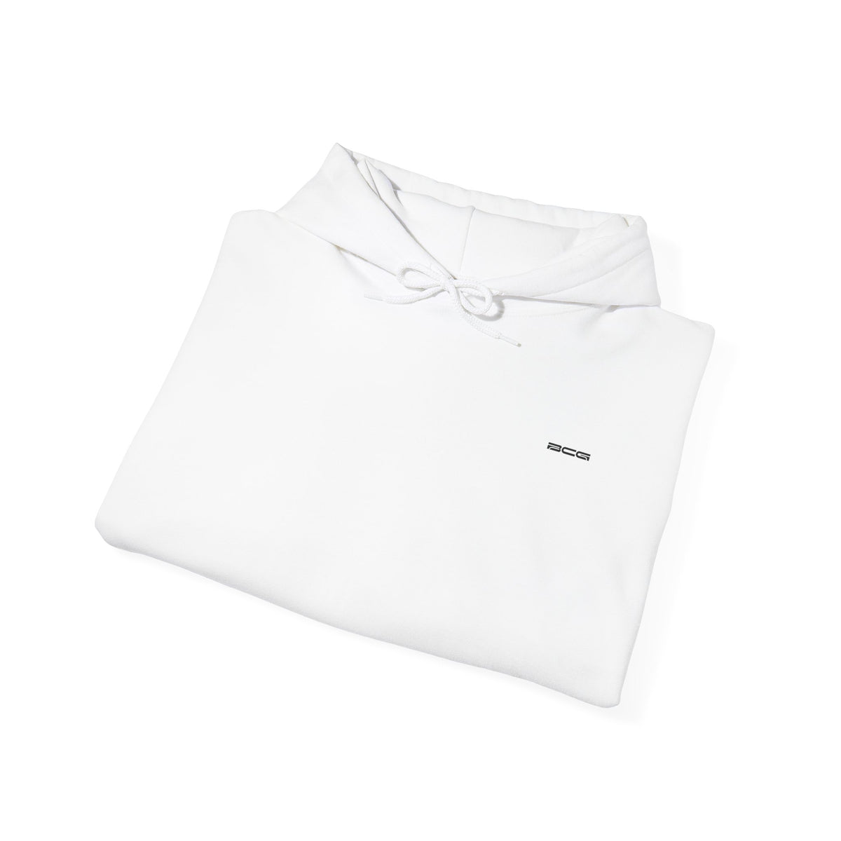 We The House Hoodie – Architectural Stack (White)
