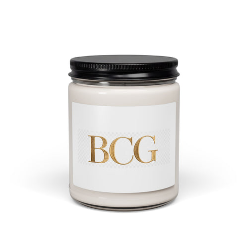 9oz Scented Soy Candle - Clean White Jar, Natural Home Fragrance