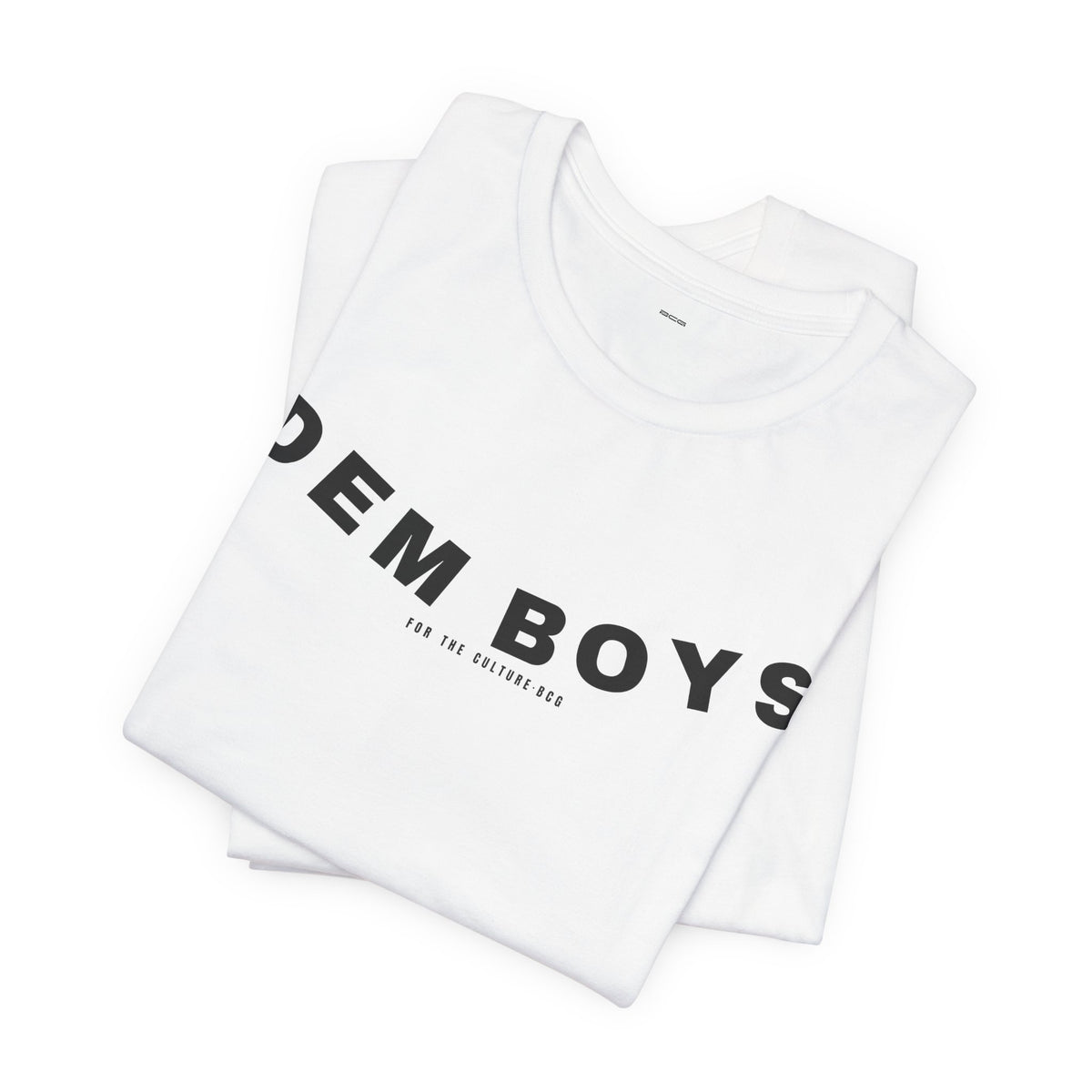 ML Tee – Dem Boys Collar Arch (White)