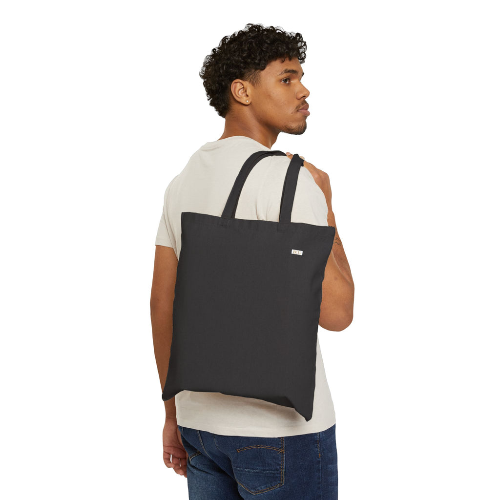 Minimal Canvas Tote Bag - Natural Cotton Grocery & Everyday Carry