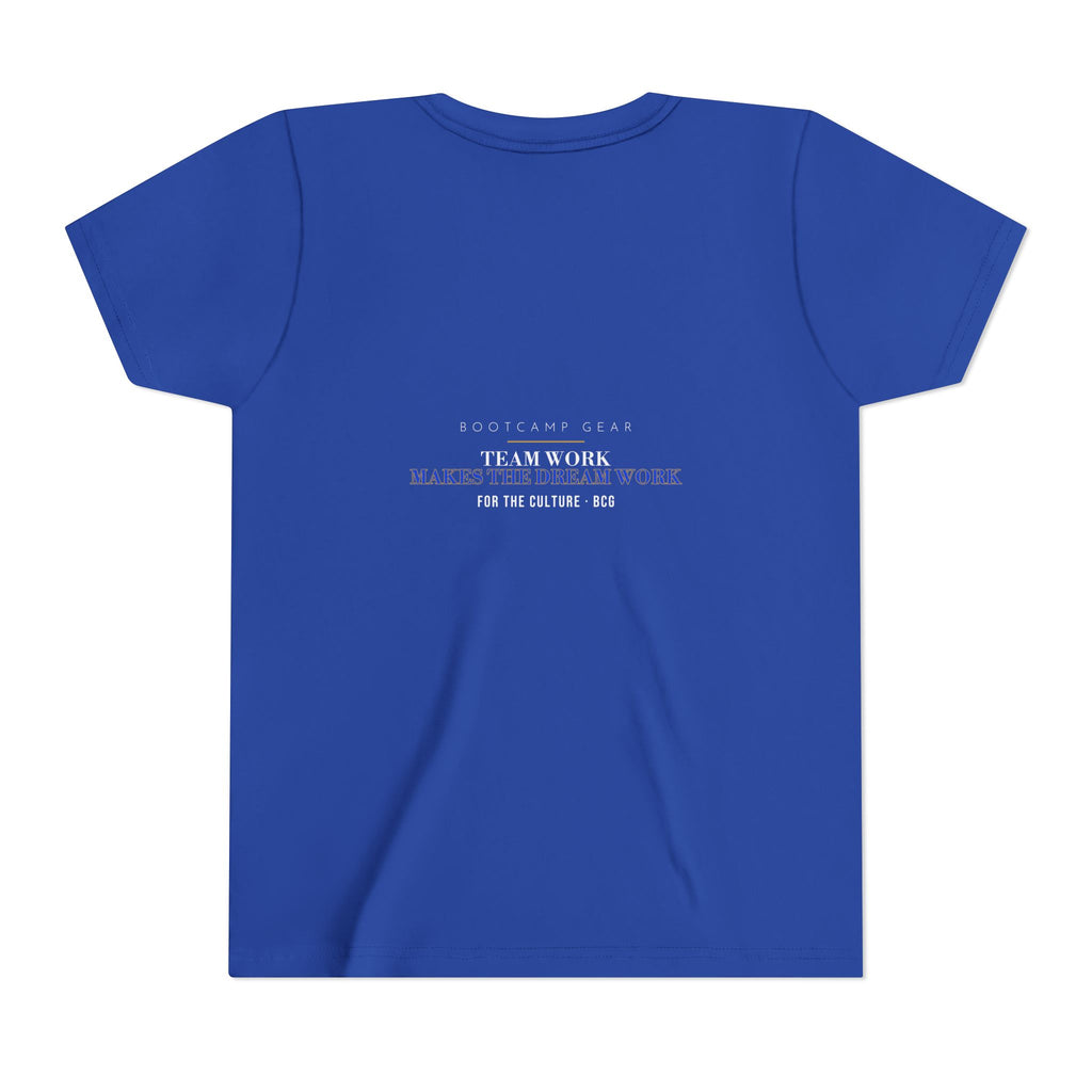 Team Work Tee – Team Work Makes The Dream Work (True Royal) – Youth