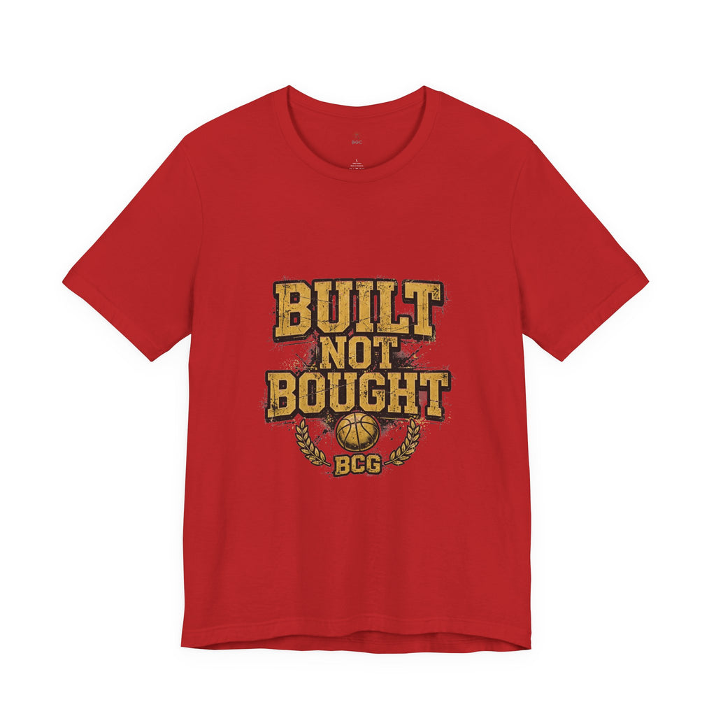Built Not Bought Tee Red