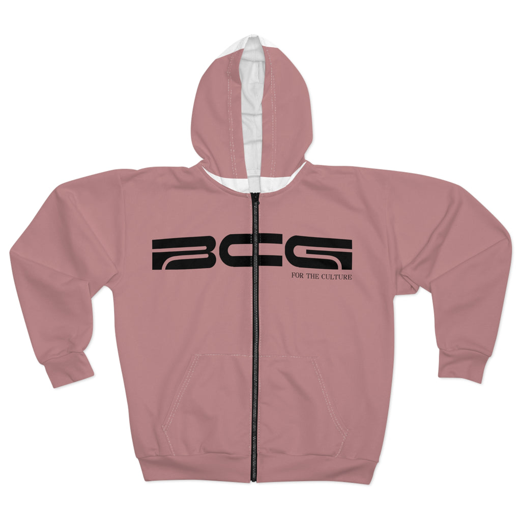 ML Zip Hoodie – Pink