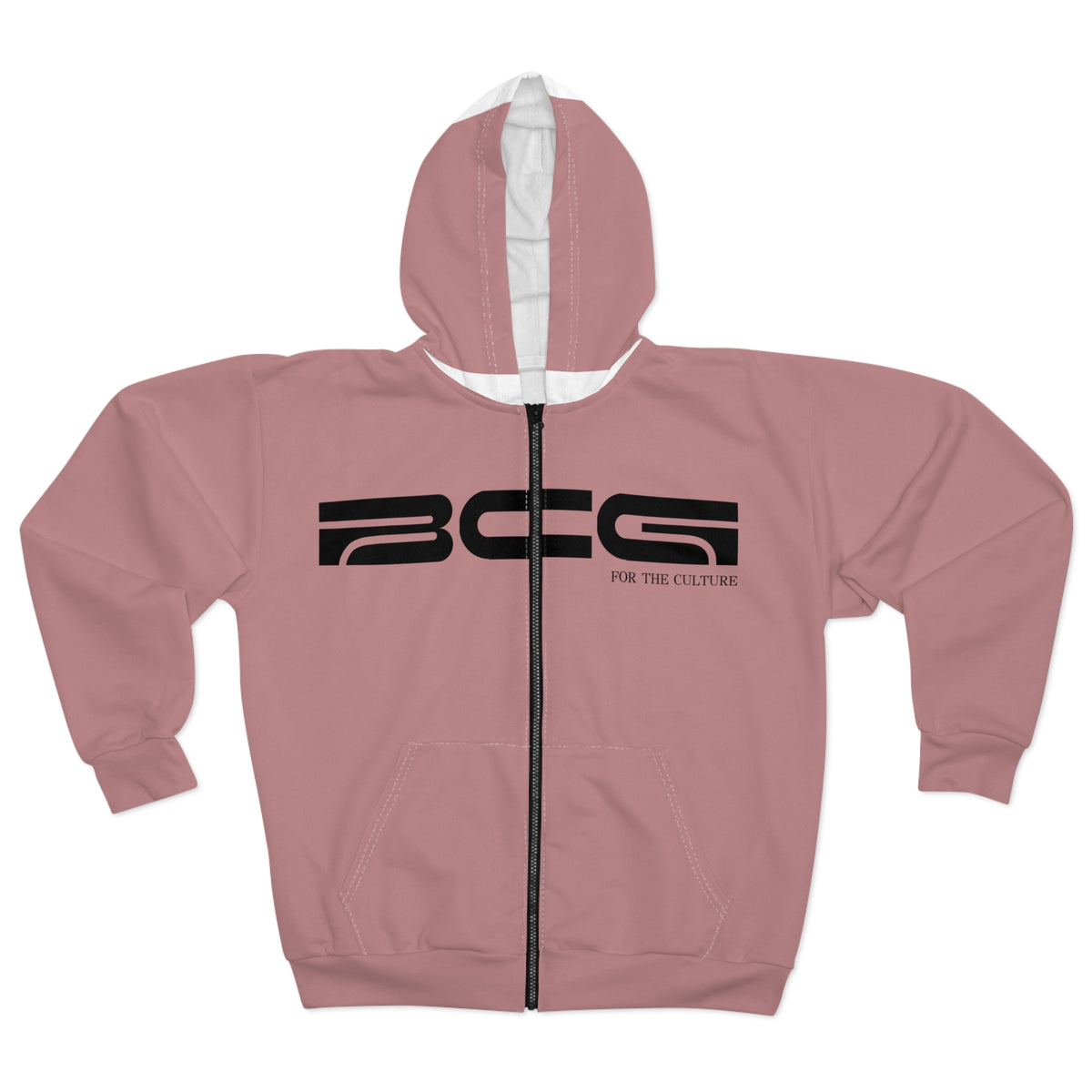 ML Zip Hoodie – Pink