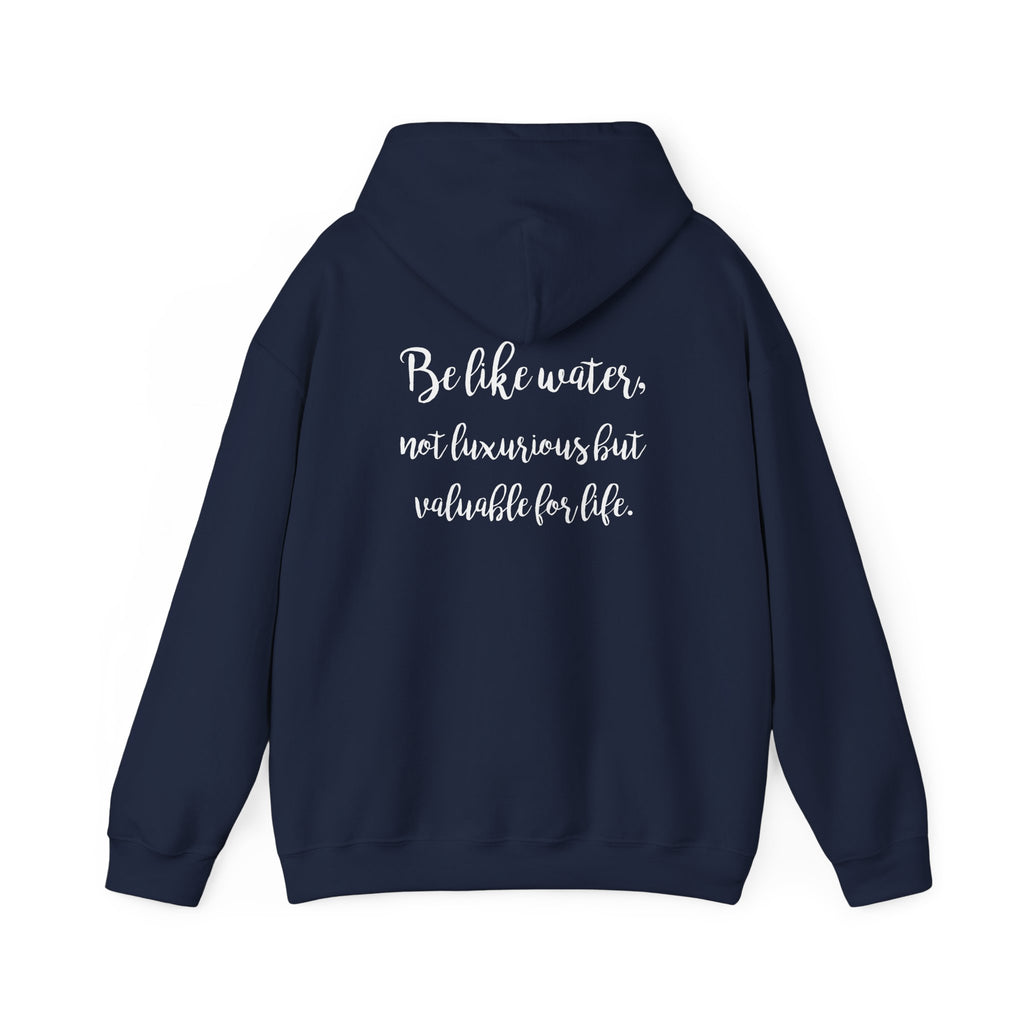 Be Like Water Hoodie – Navy