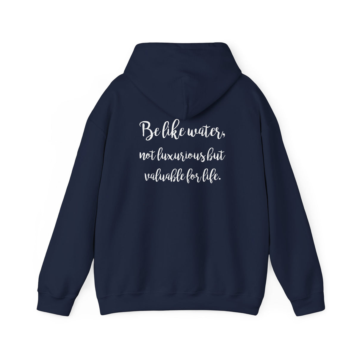 Be Like Water Hoodie – Navy