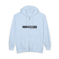 ML Zip Hoodie – Light Blue