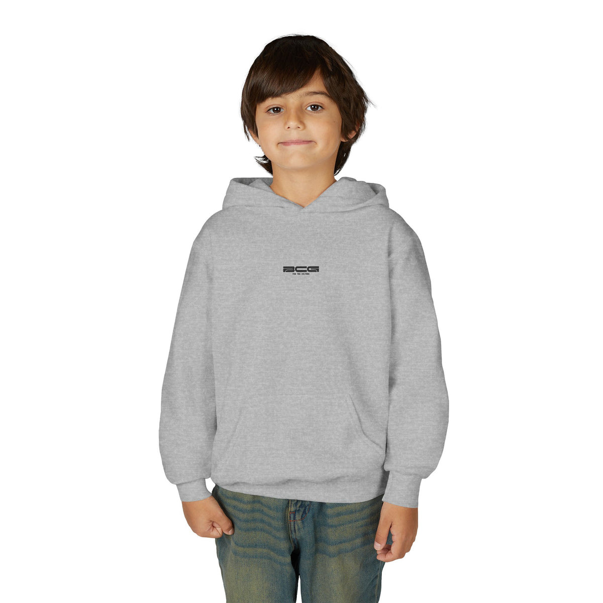 ML Hoodie – We The House Back (Sport Grey) – Youth