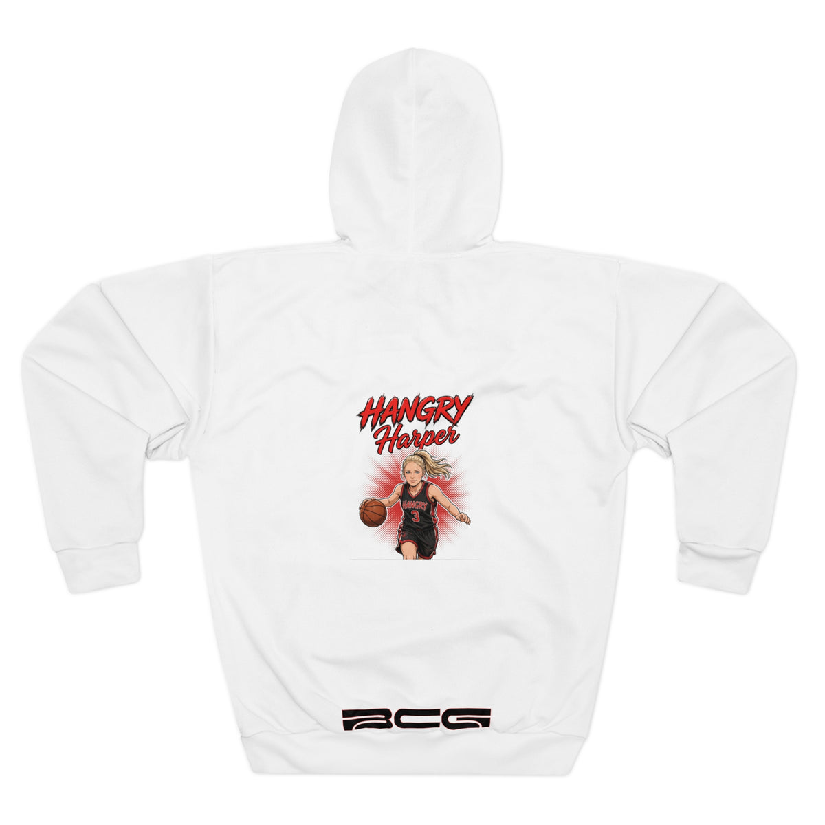 Hangry Harper Shakopee Hoodie – White