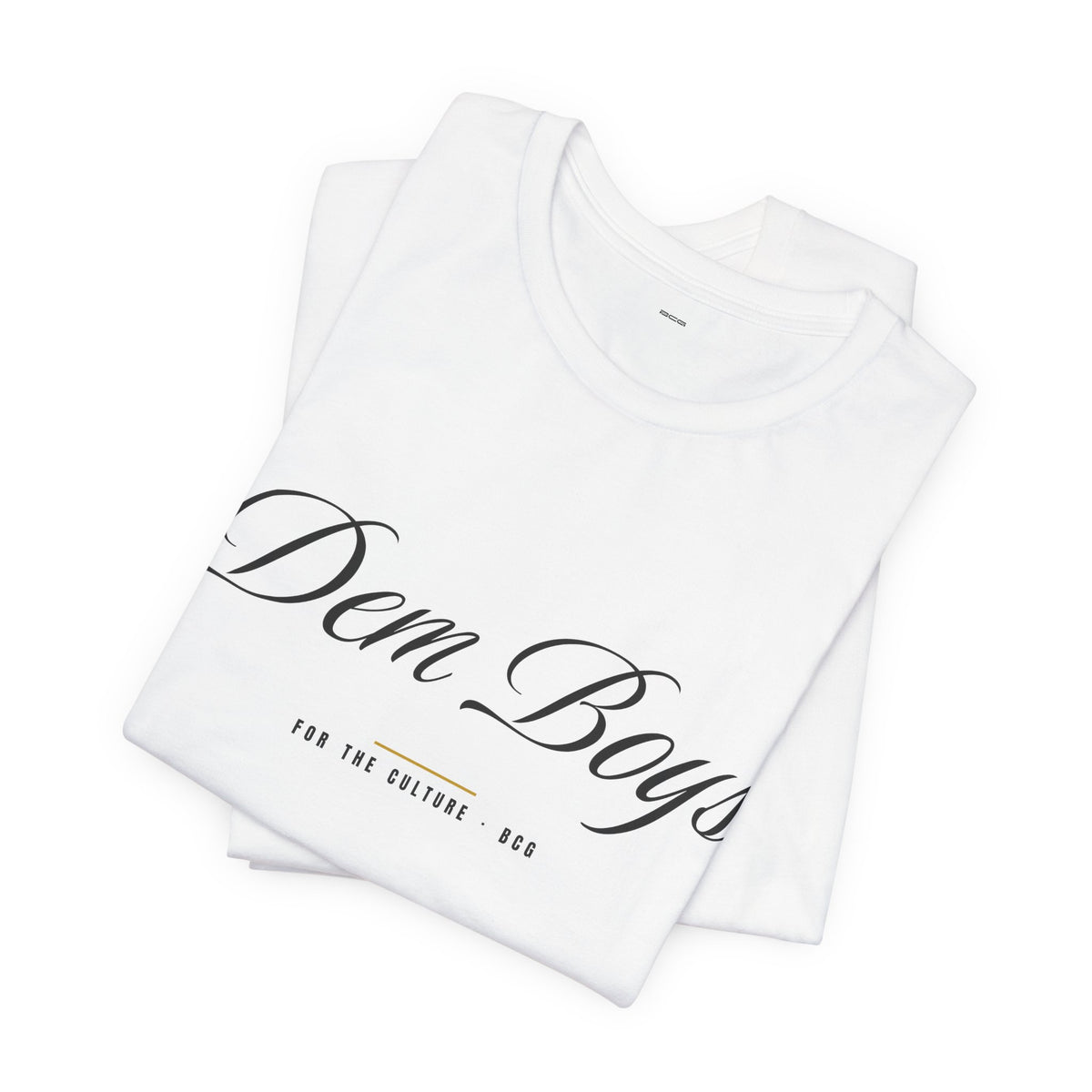 Euro Flav Tee – Dem Boys Script (White)