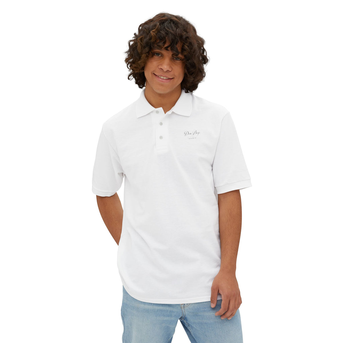 Dem Boys Polo – The Signature – White