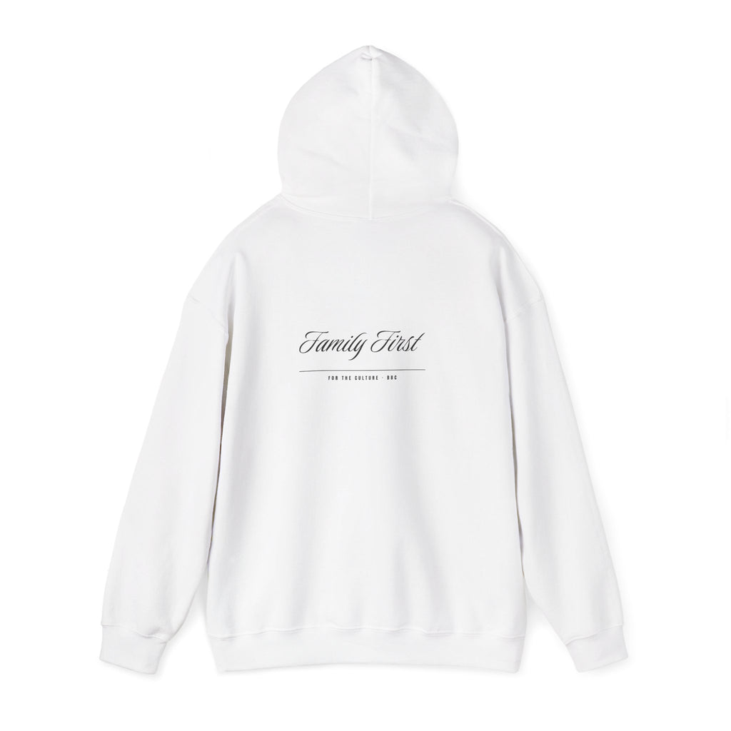 BBC Microtext Hoodie – White