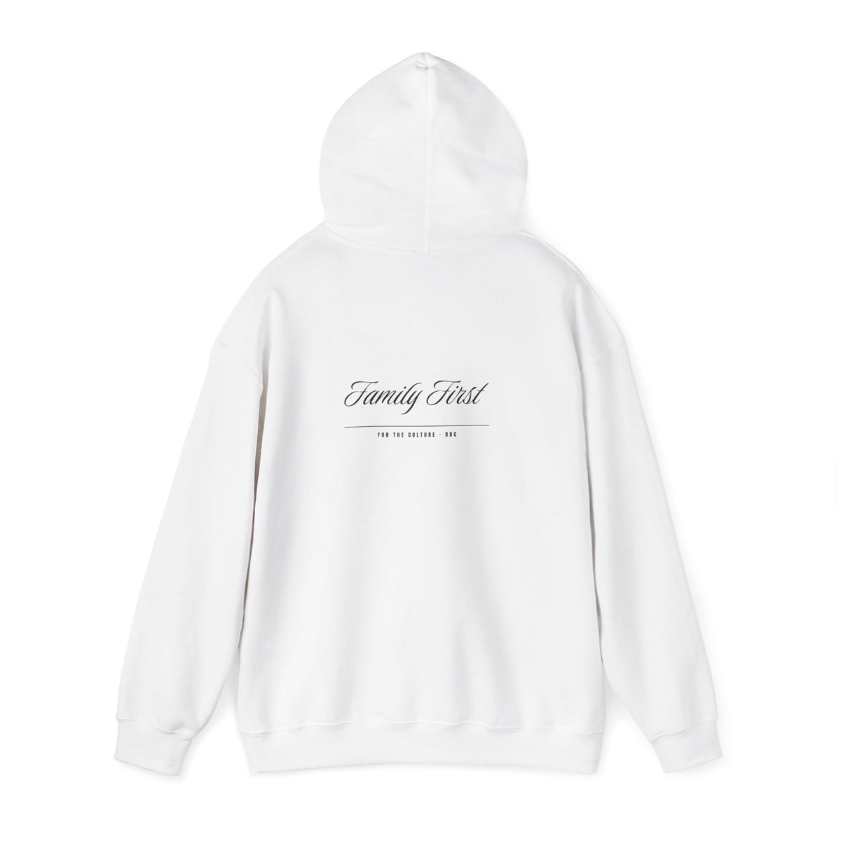 BBC Microtext Hoodie – White