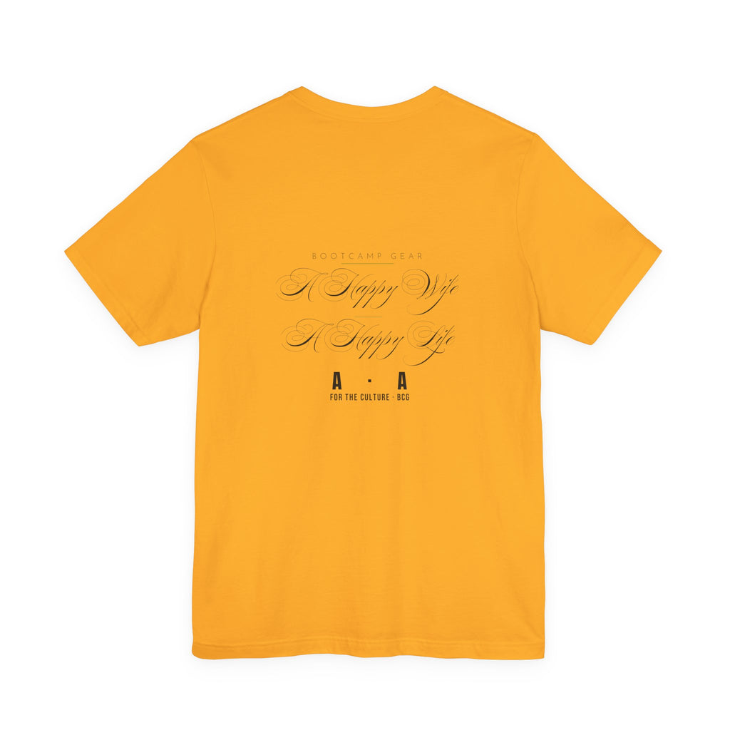 Happy Wife Tee – A Happy Wife · A Happy Life (The Script)