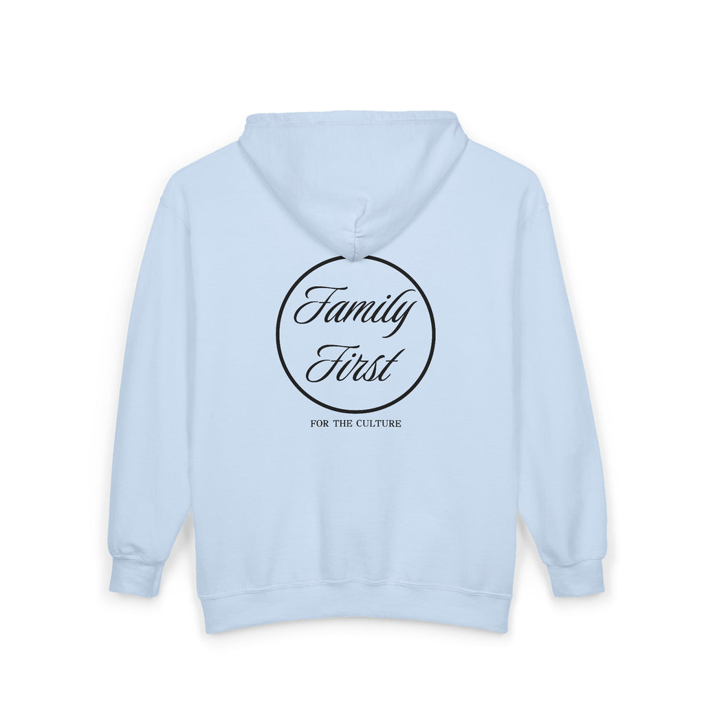 ML Zip Hoodie – Light Blue