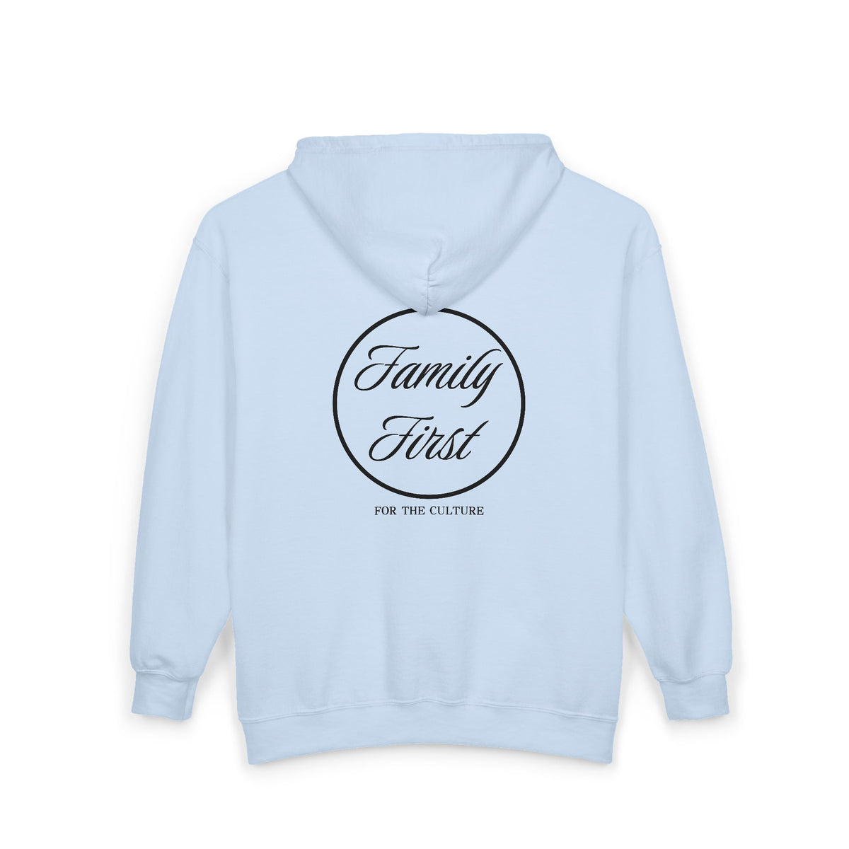 ML Zip Hoodie – Light Blue