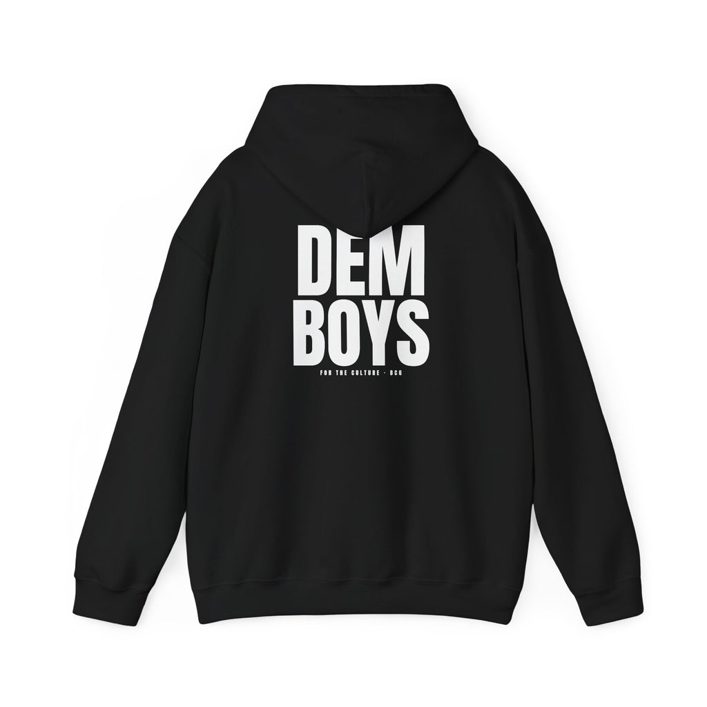 DEM BOYS Hoodie – BCG Left Chest (Black)