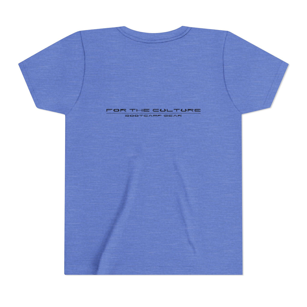 Family First Tee – Paris (Heather Columbia Blue) – Youth