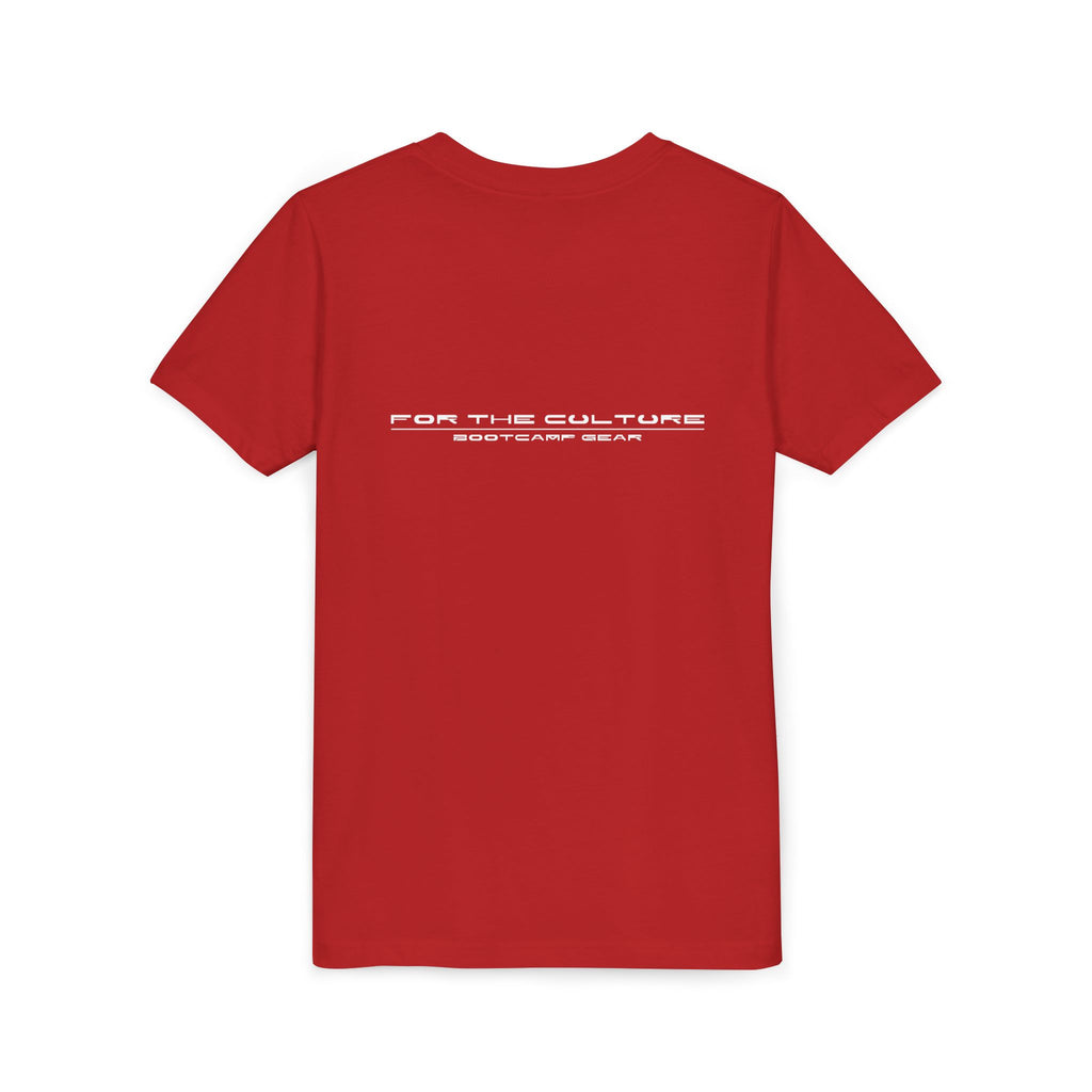 Family First Tee – Madrid (Red) – Youth