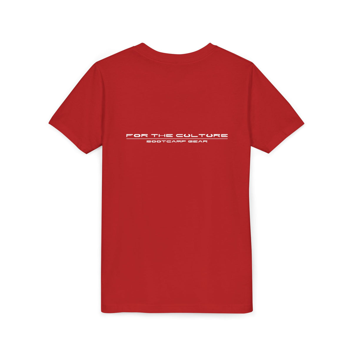 Family First Tee – Madrid (Red) – Youth