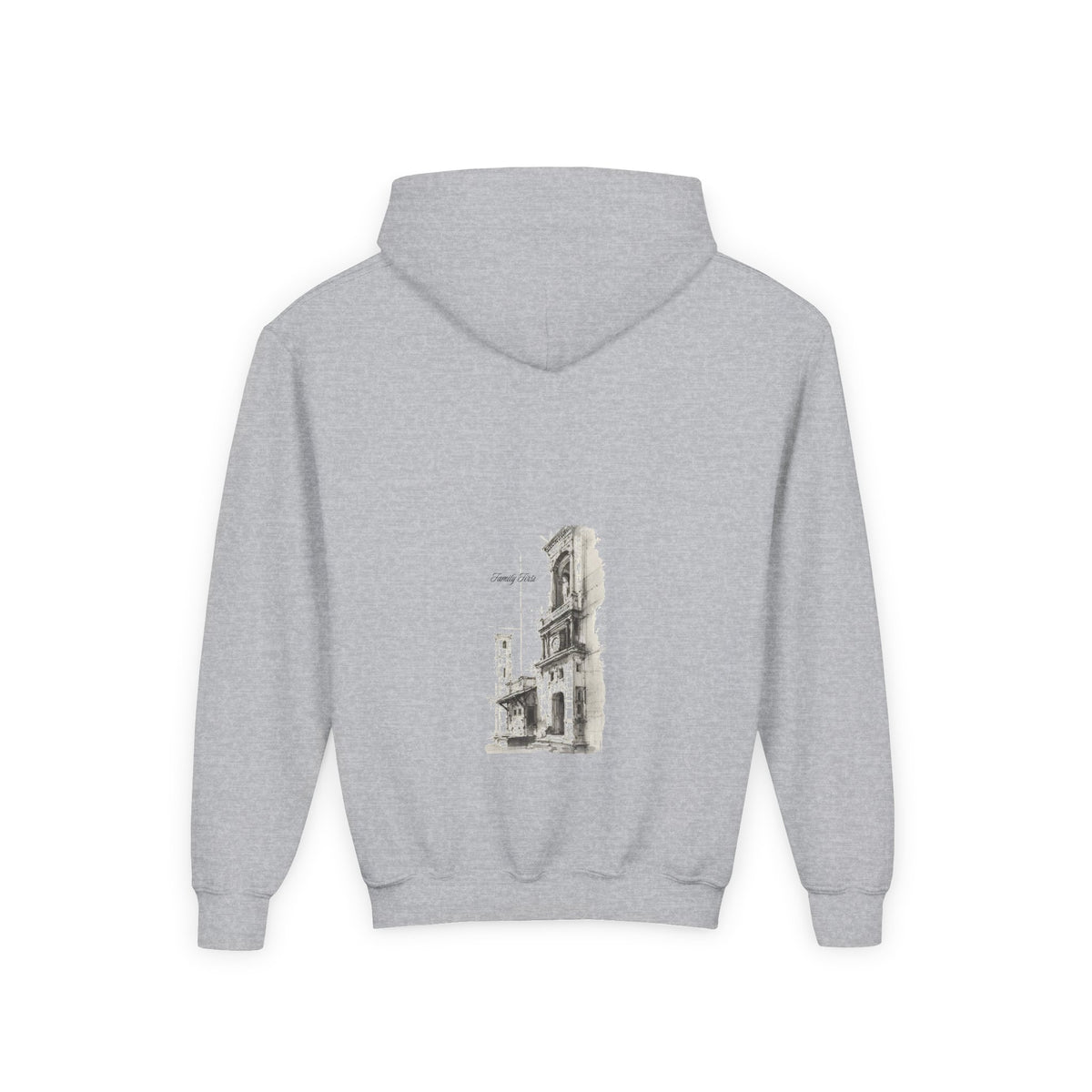 ML Hoodie – KYMR Tower (Sport Grey) – Youth