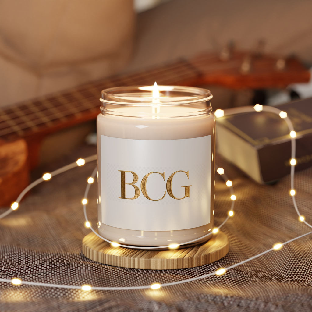 9oz Scented Soy Candle - Clean White Jar, Natural Home Fragrance